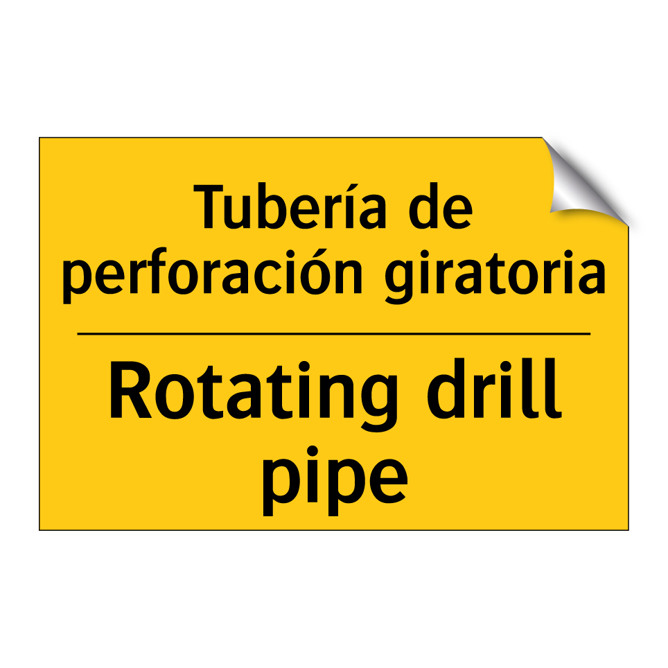 Tubería de perforación giratoria - Rotating drill pipe