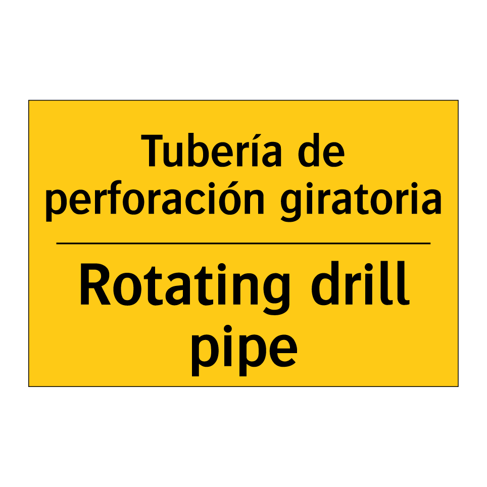 Tubería de perforación giratoria - Rotating drill pipe