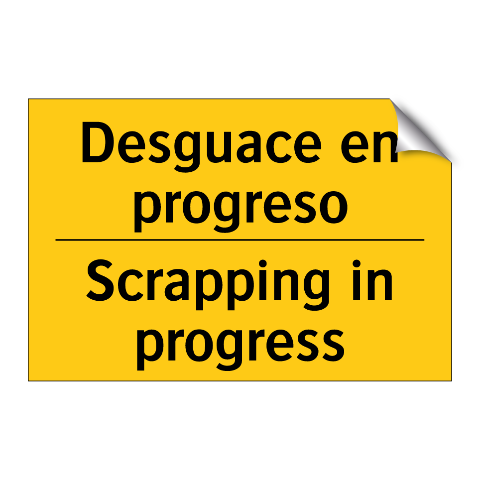 Desguace en progreso - Scrapping in progress
