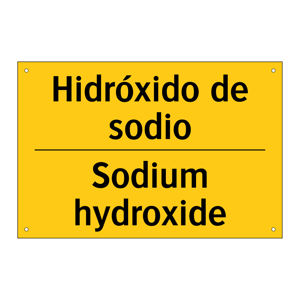 Hidróxido de sodio - Sodium hydroxide