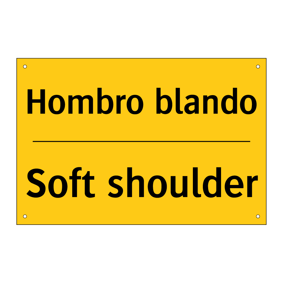 Hombro blando - Soft shoulder