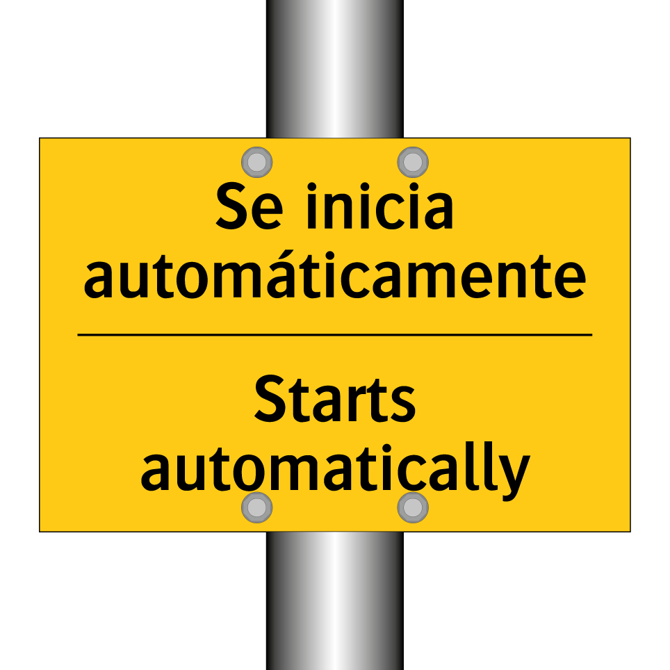 Se inicia automáticamente - Starts automatically