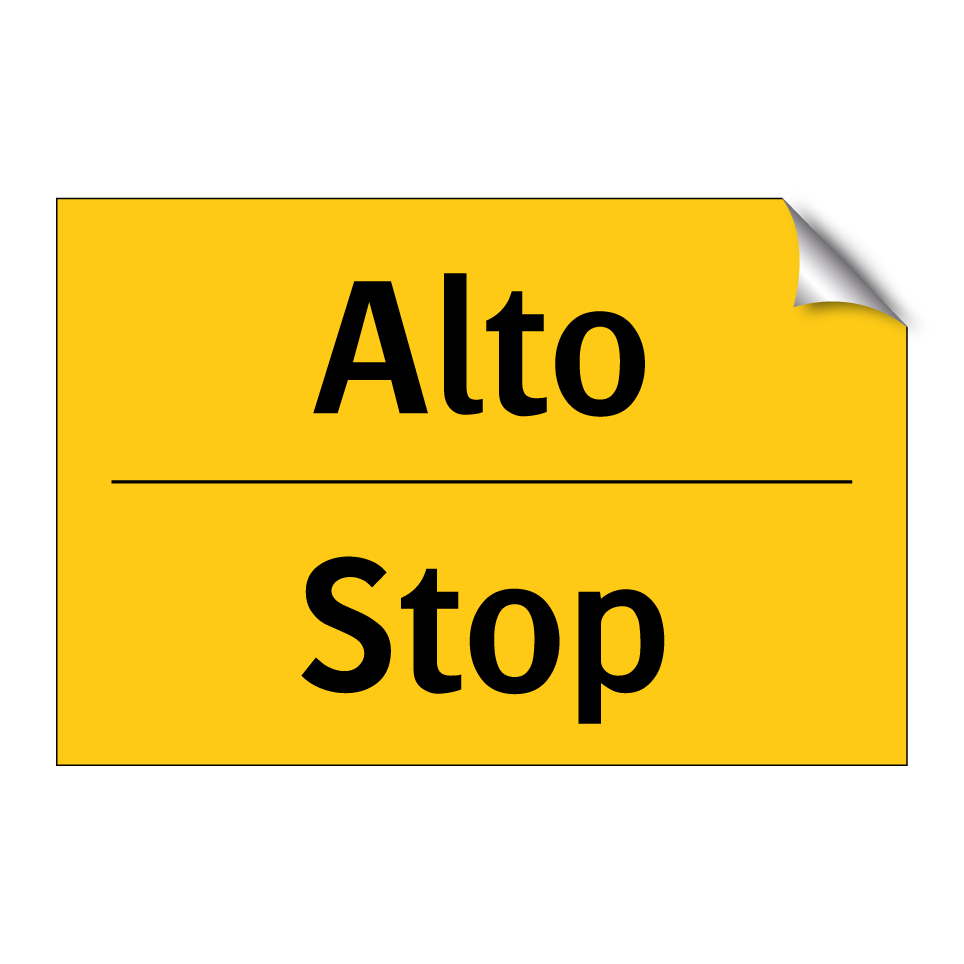 Alto - Stop