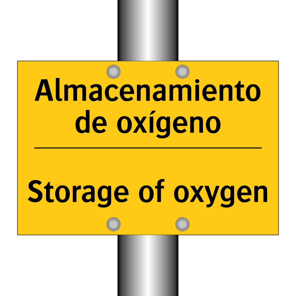 Almacenamiento de oxígeno - Storage of oxygen