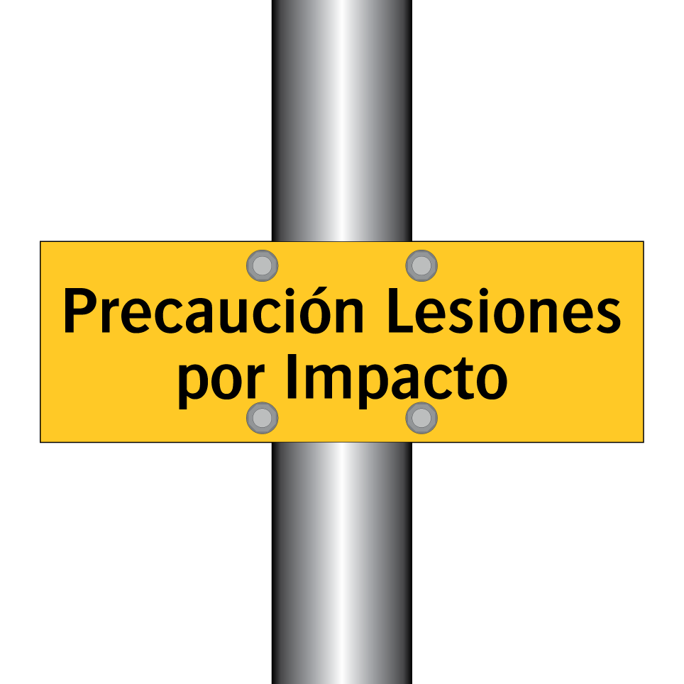 Precaución Lesiones por Impacto