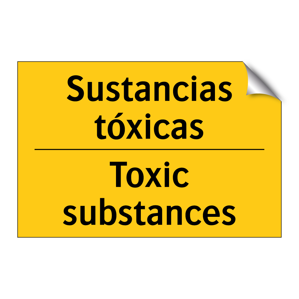Sustancias tóxicas - Toxic substances