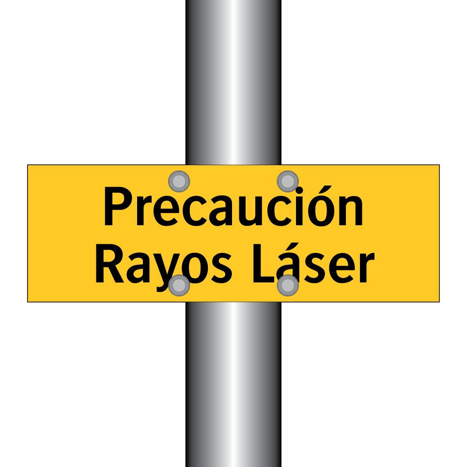 Precaución Rayos Láser