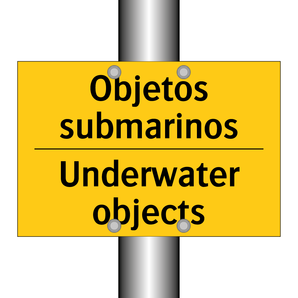 Objetos submarinos - Underwater objects