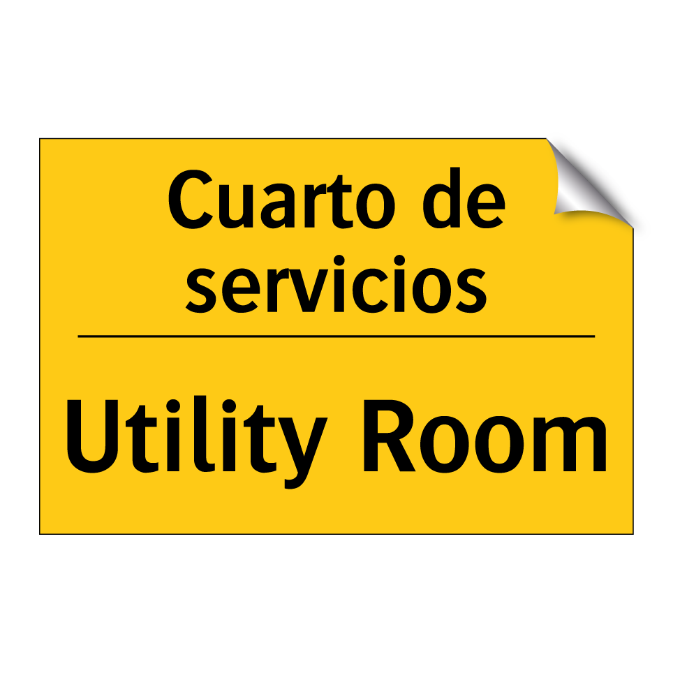 Cuarto de servicios - Utility Room