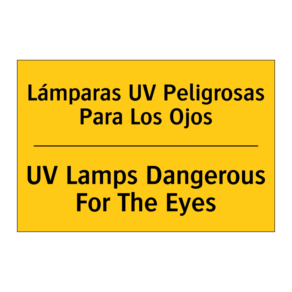 Lámparas UV Peligrosas Para Los Ojos - UV Lamps Dangerous For The Eyes