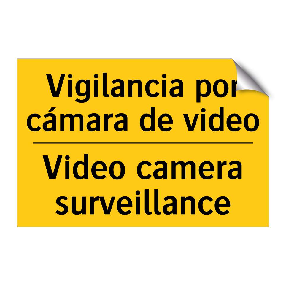 Vigilancia por cámara de video - Video camera surveillance