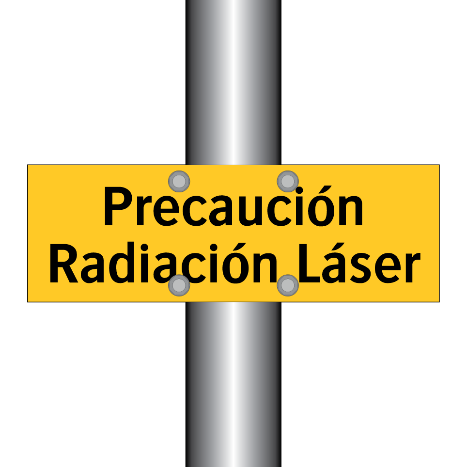Precaución Radiación Láser
