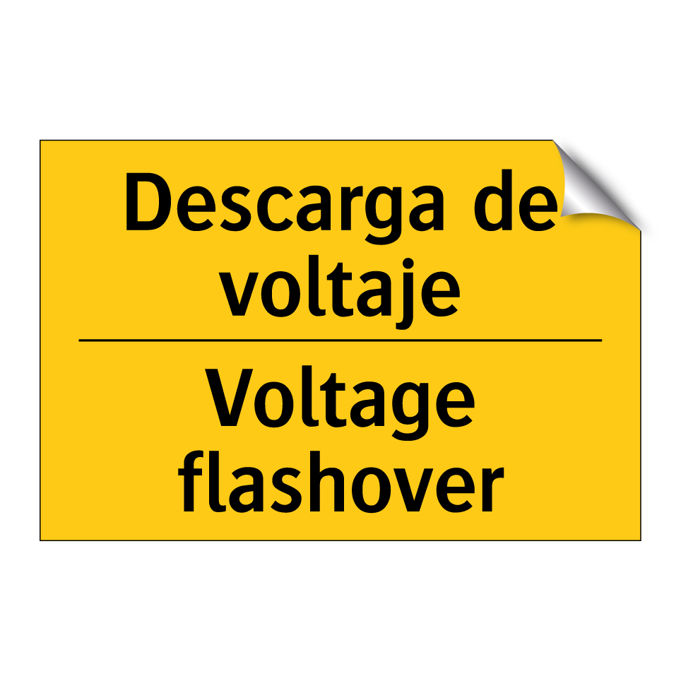 Descarga de voltaje - Voltage flashover