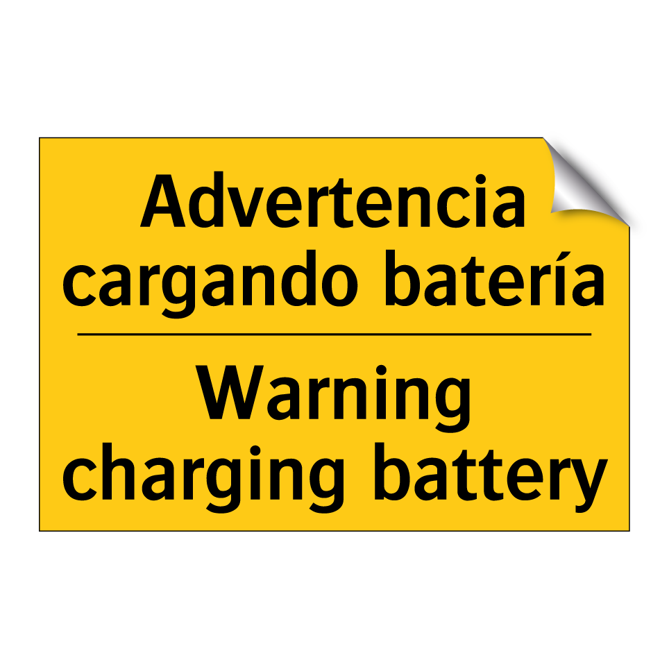 Advertencia cargando batería - Warning charging battery