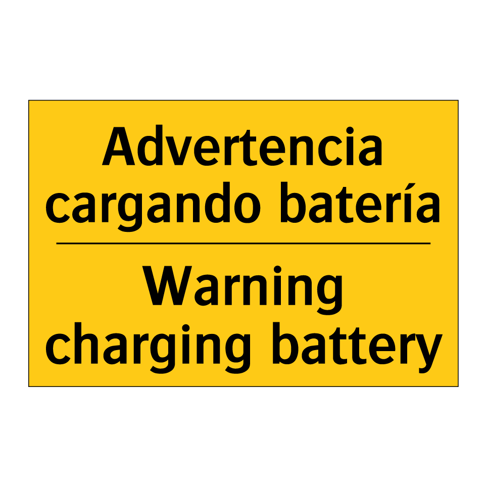Advertencia cargando batería - Warning charging battery