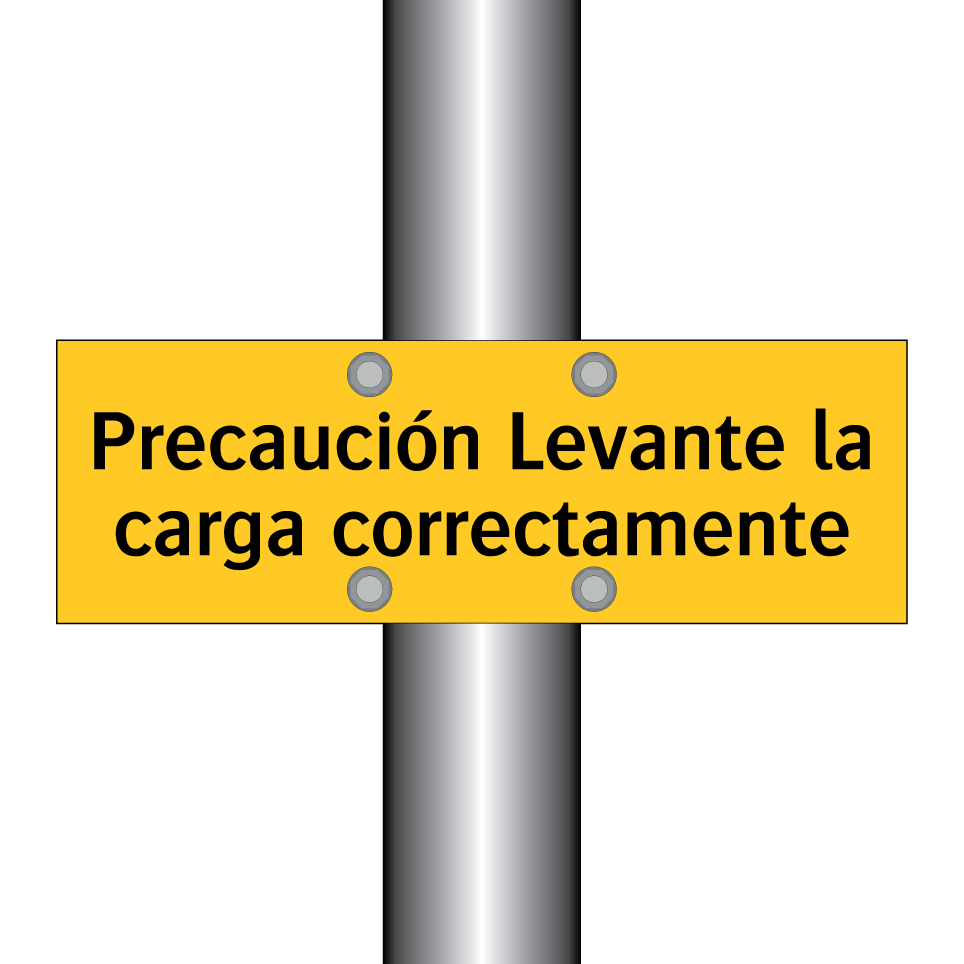 Precaución Levante la carga correctamente