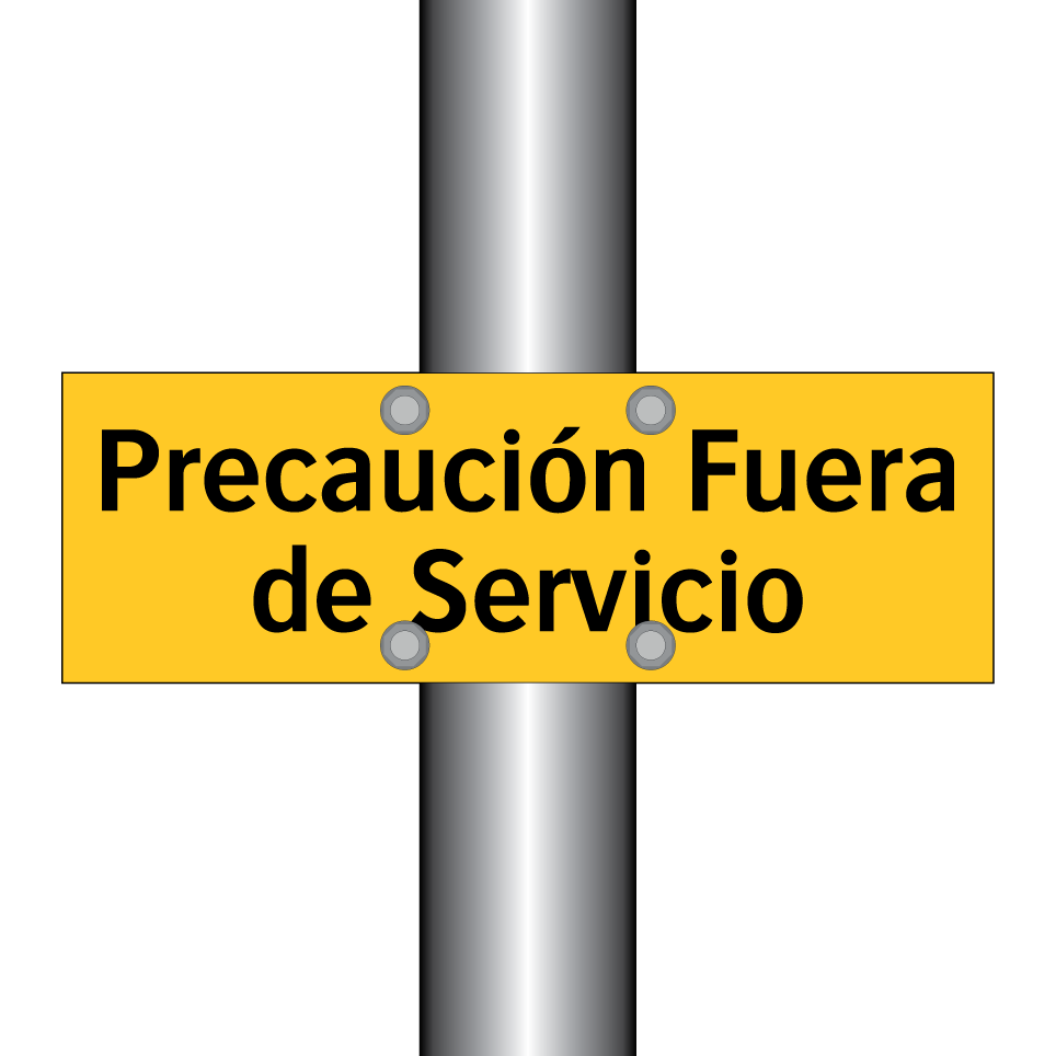 Precaución Fuera de Servicio