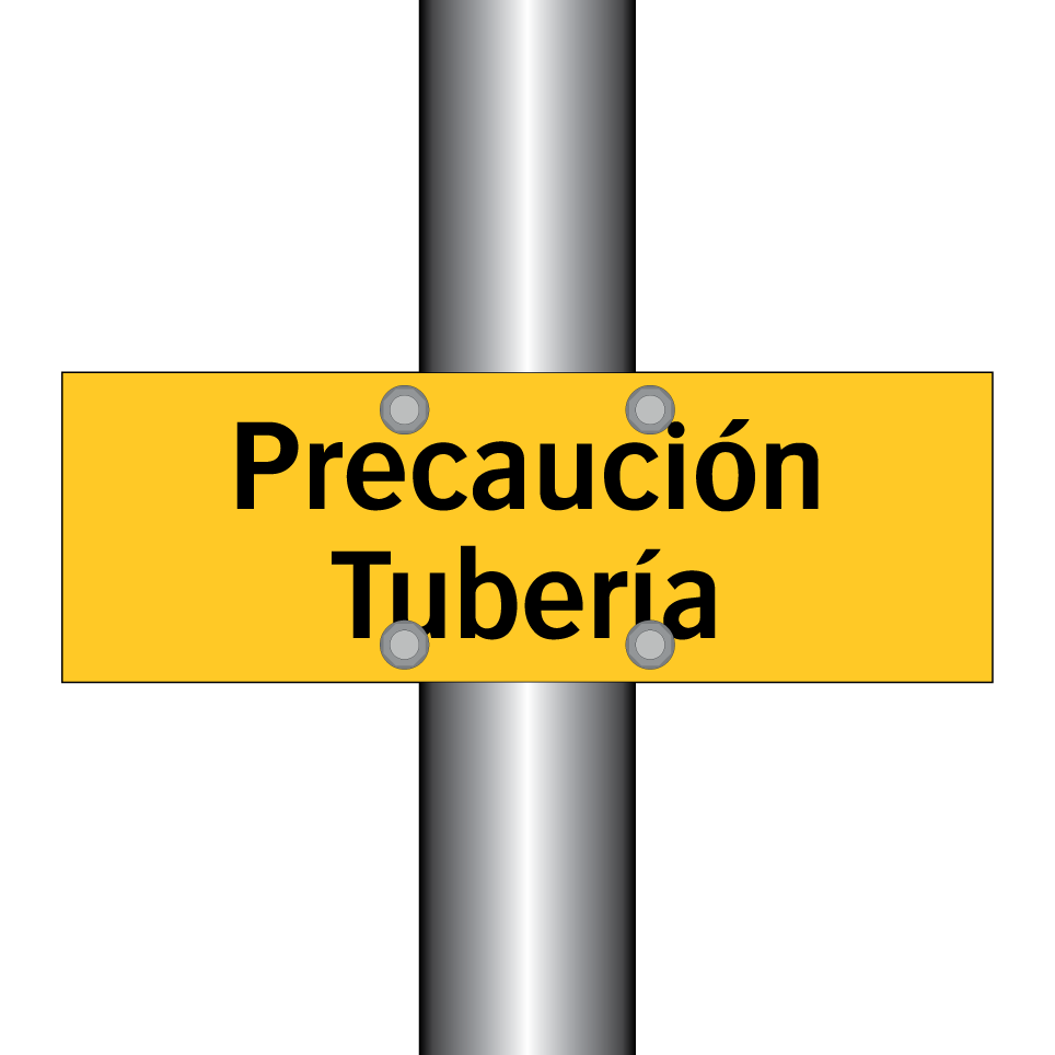 Precaución Tubería