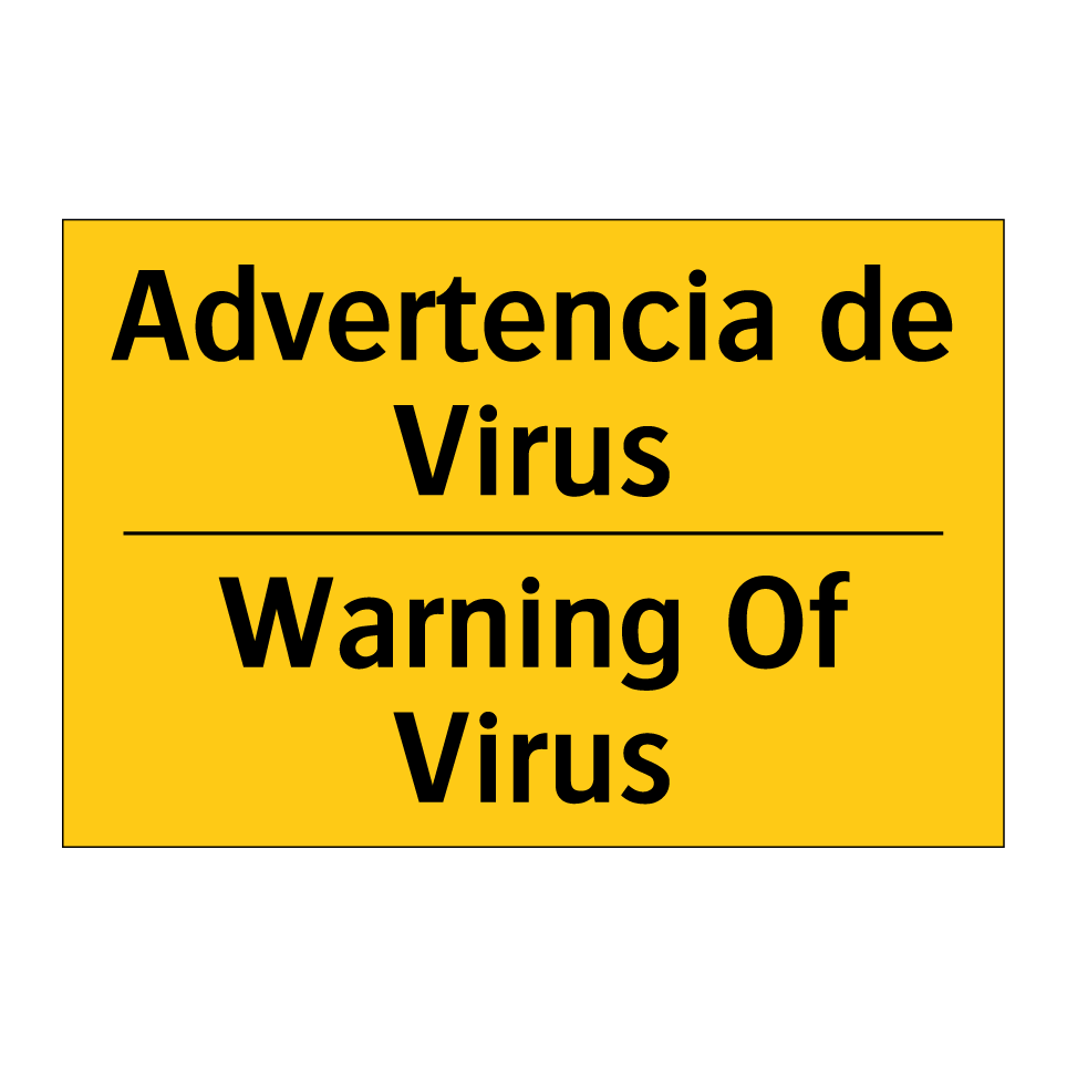 Advertencia de Virus - Warning Of Virus