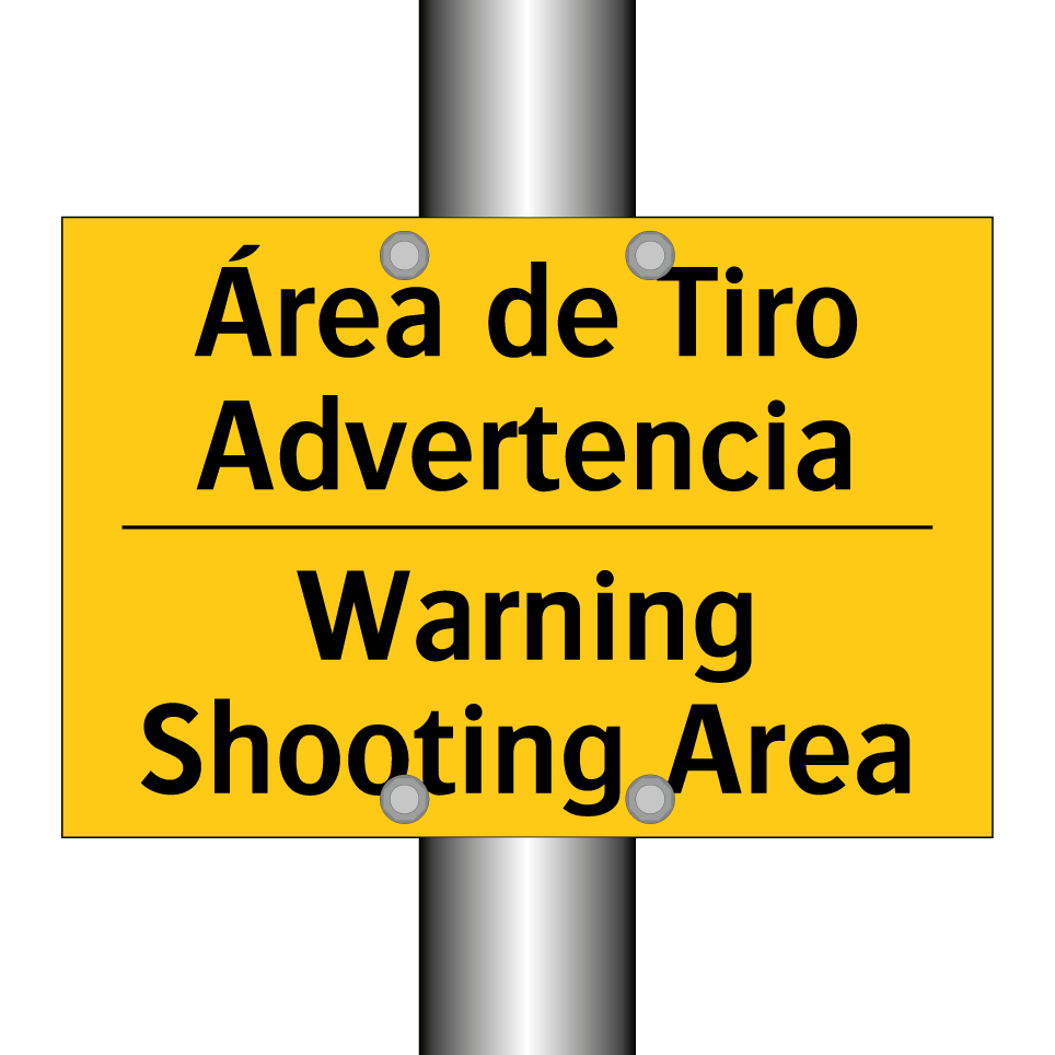 Área de Tiro Advertencia - Warning Shooting Area