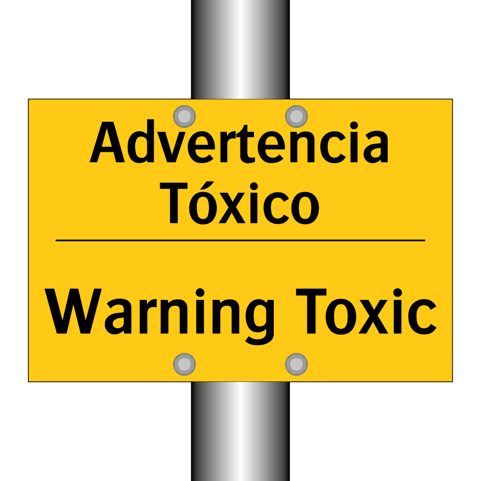Advertencia Tóxico - Warning Toxic
