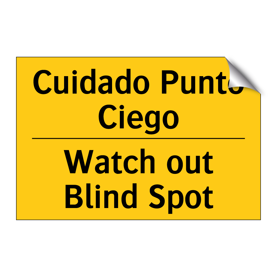 Cuidado Punto Ciego - Watch out Blind Spot