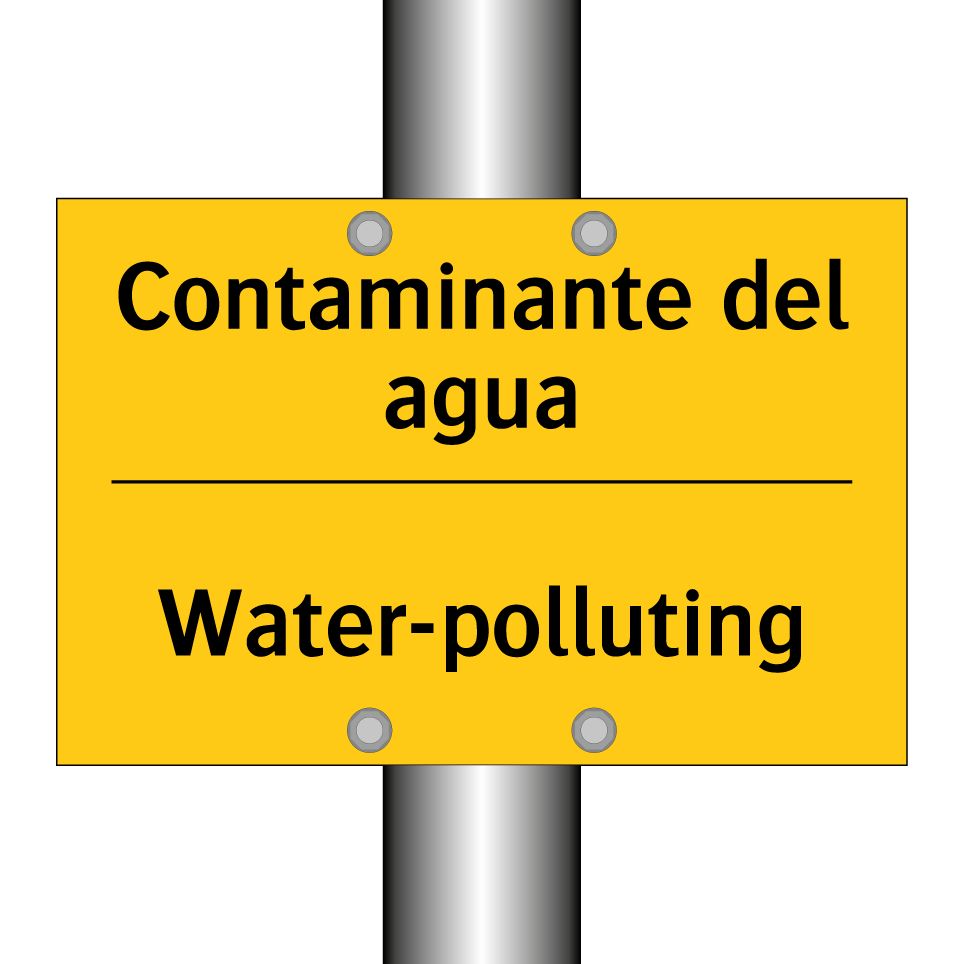 Contaminante del agua - Water-polluting