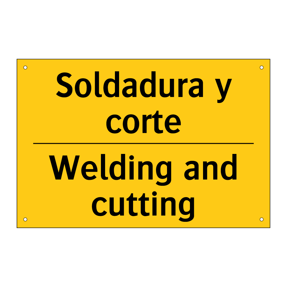 Soldadura y corte - Welding and cutting