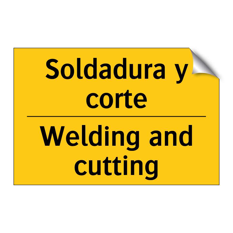 Soldadura y corte - Welding and cutting
