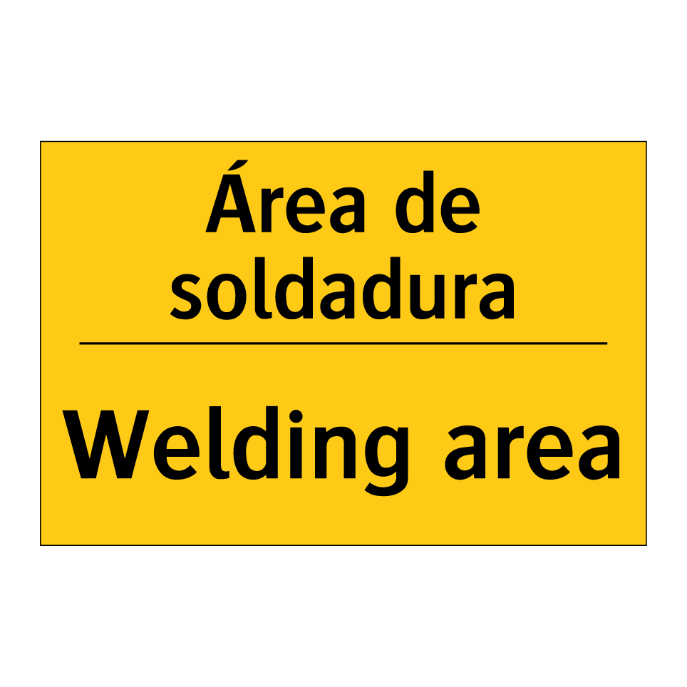 Área de soldadura - Welding area