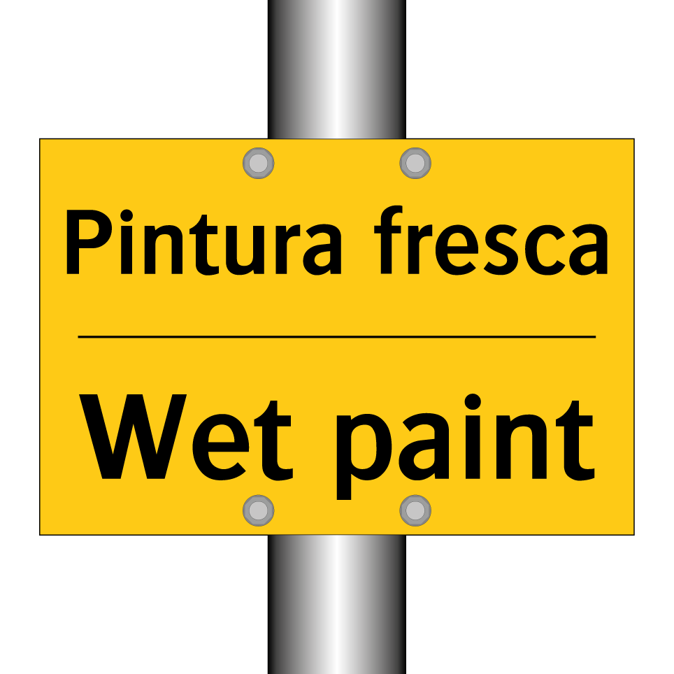 Pintura fresca - Wet paint