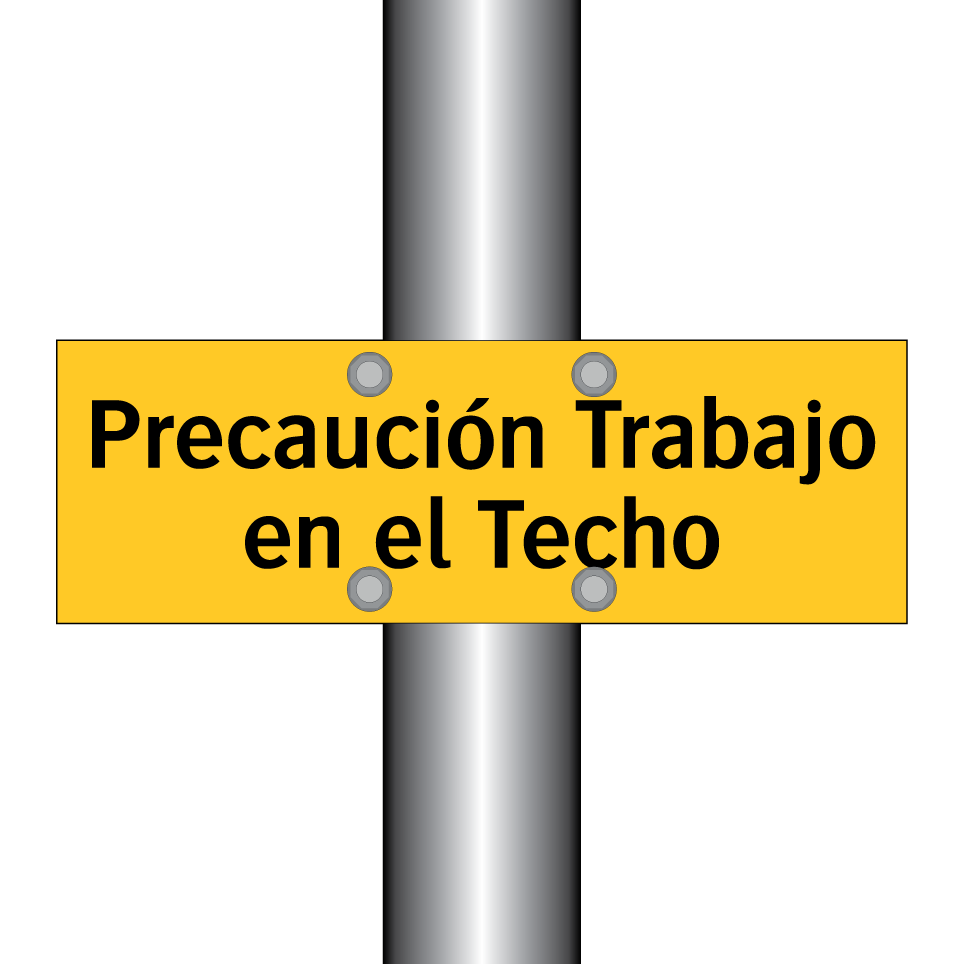 Precaución Trabajo en el Techo