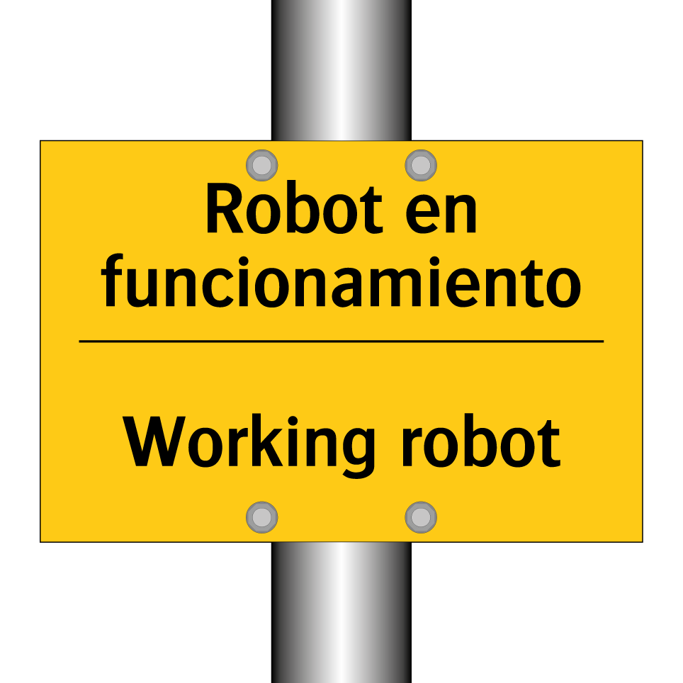 Robot en funcionamiento - Working robot