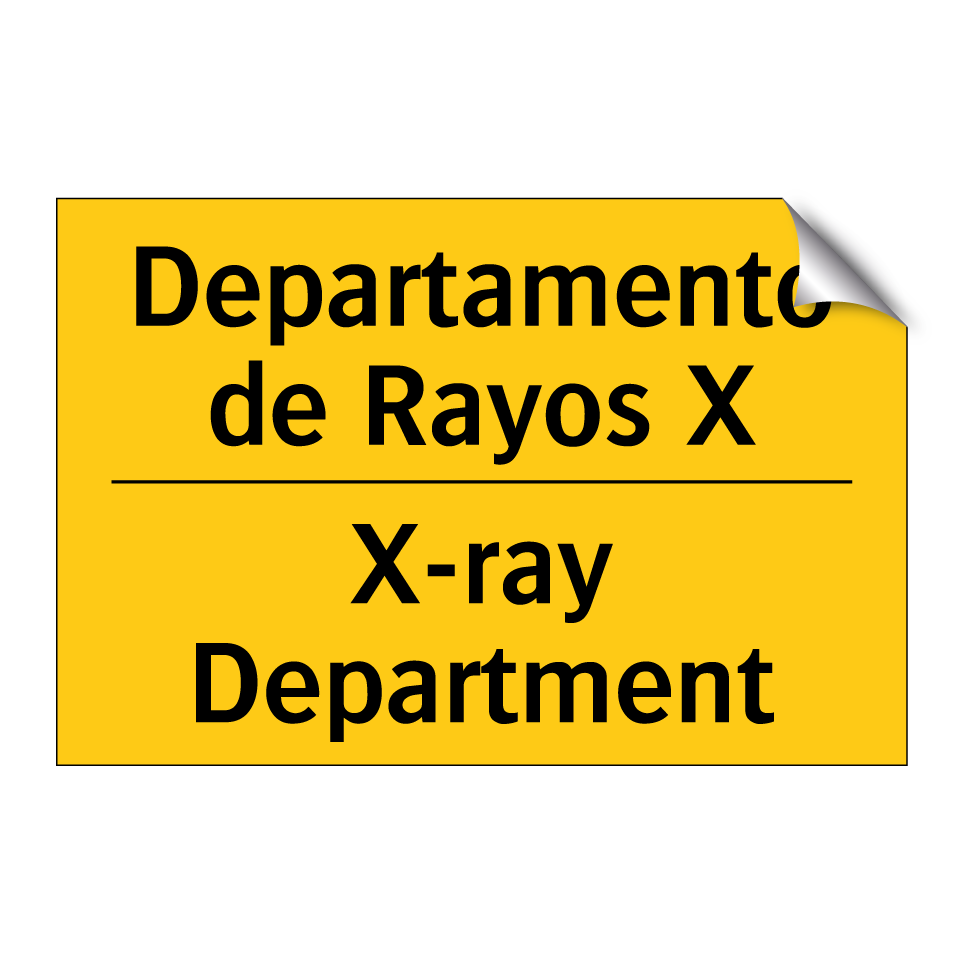 Departamento de Rayos X - X-ray Department