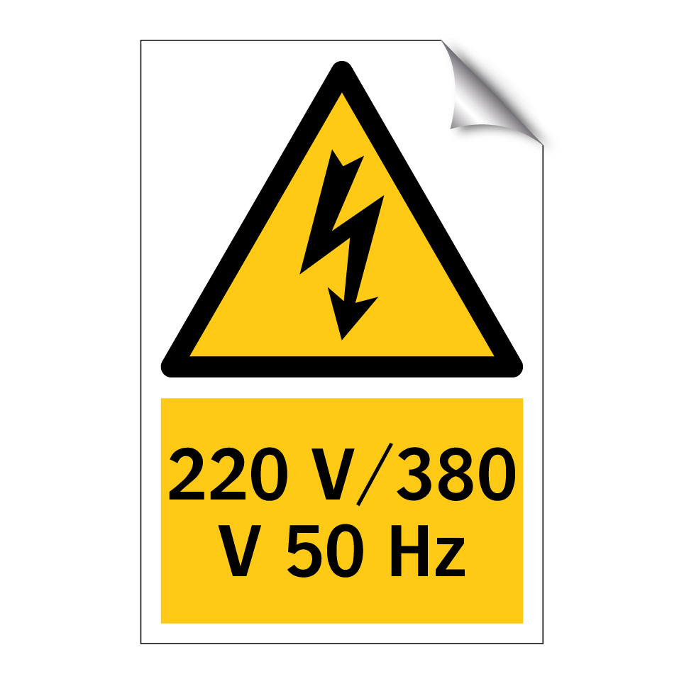 220 V/380 V 50 Hz