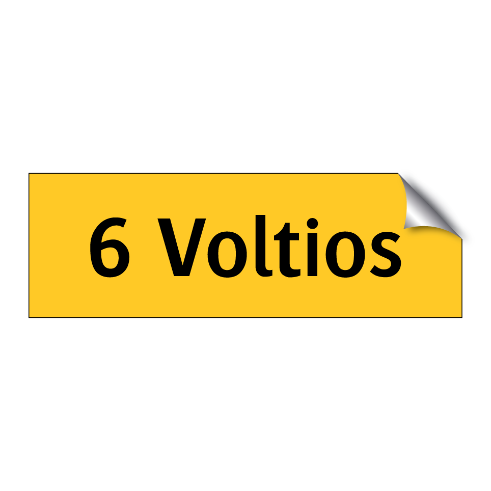 6 Voltios