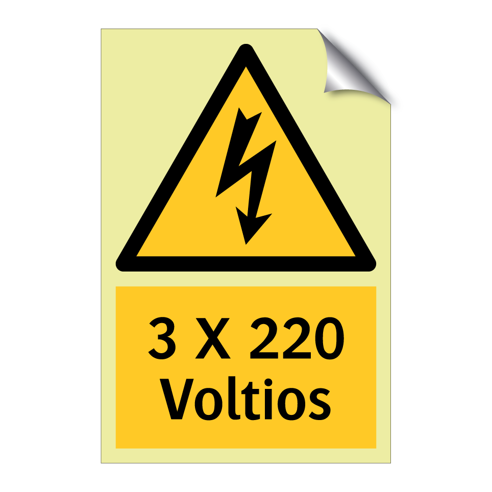 3 X 220 Voltios