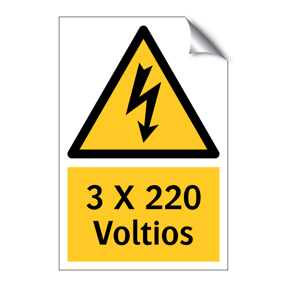 3 X 220 Voltios