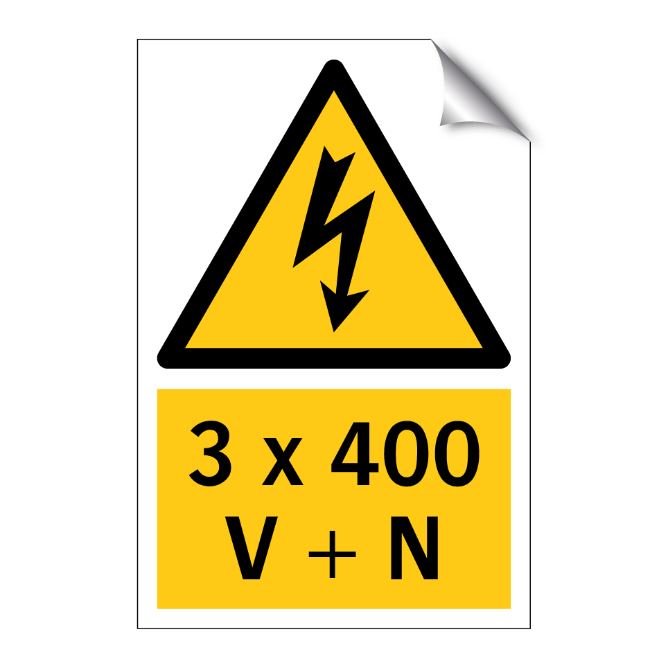 3 x 400 V + N