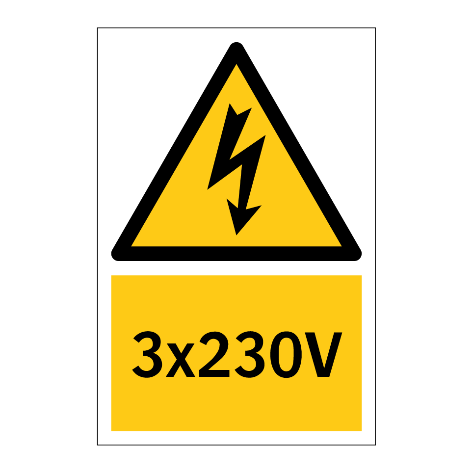 3x230V