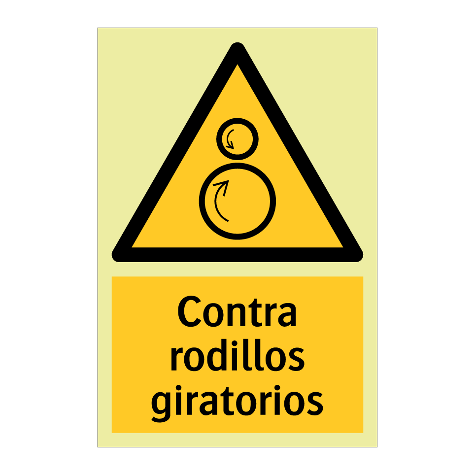 Contra rodillos giratorios