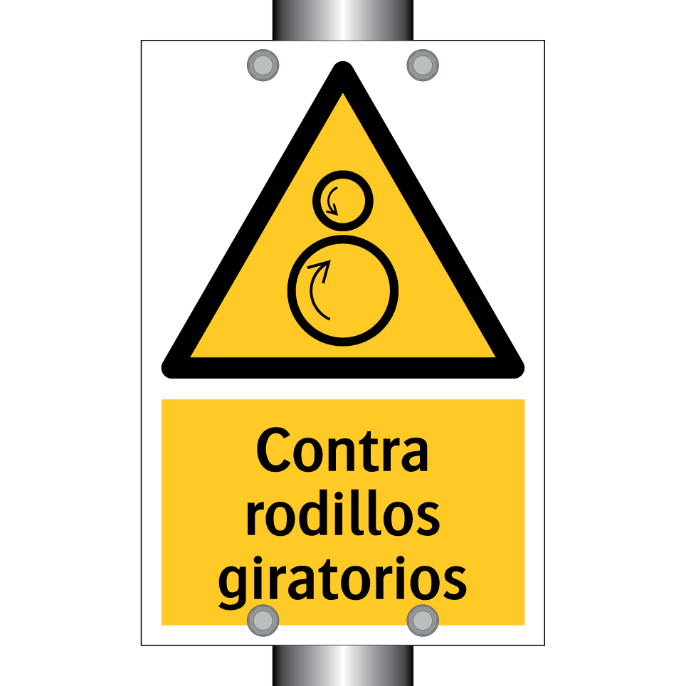 Contra rodillos giratorios