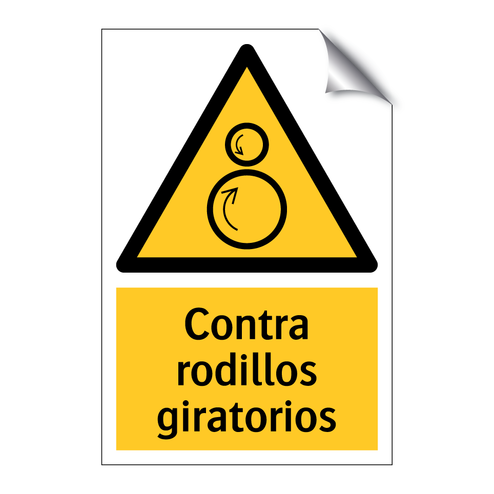Contra rodillos giratorios