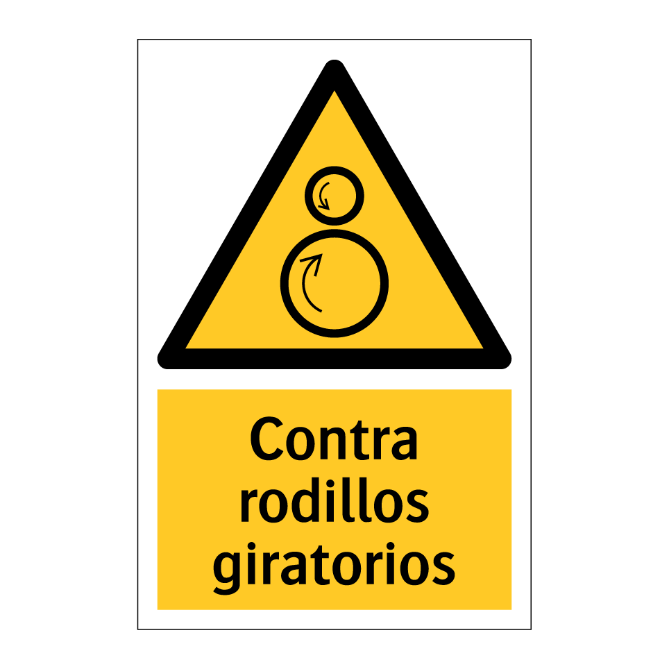 Contra rodillos giratorios