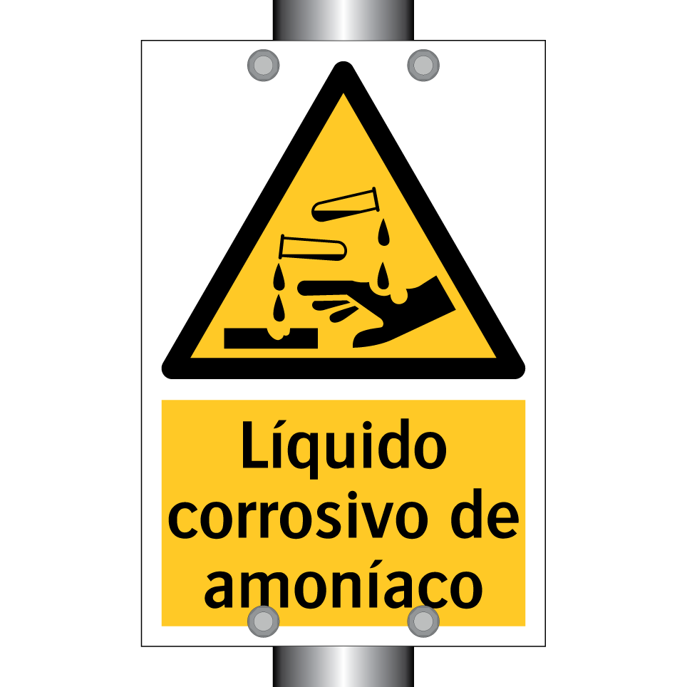 Líquido corrosivo de amoníaco