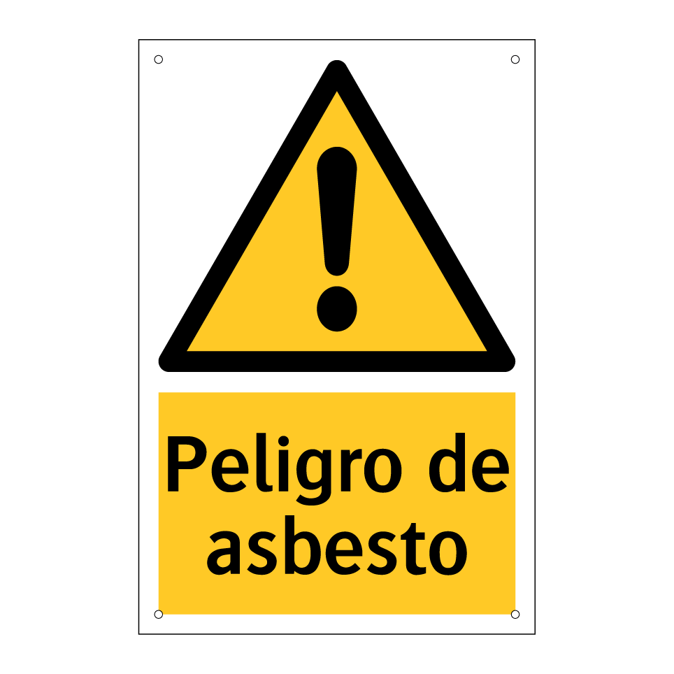 Peligro de asbesto