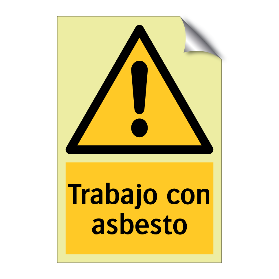 Trabajo con asbesto