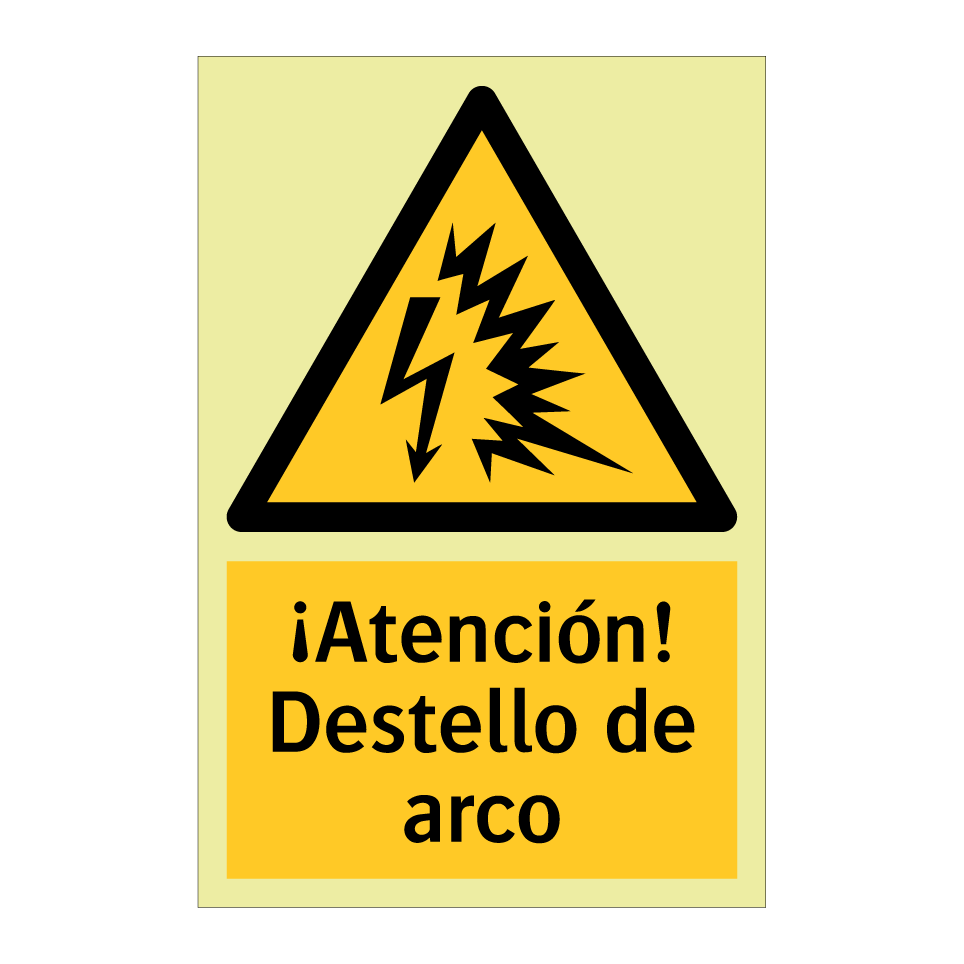 ¡Atención! Destello de arco