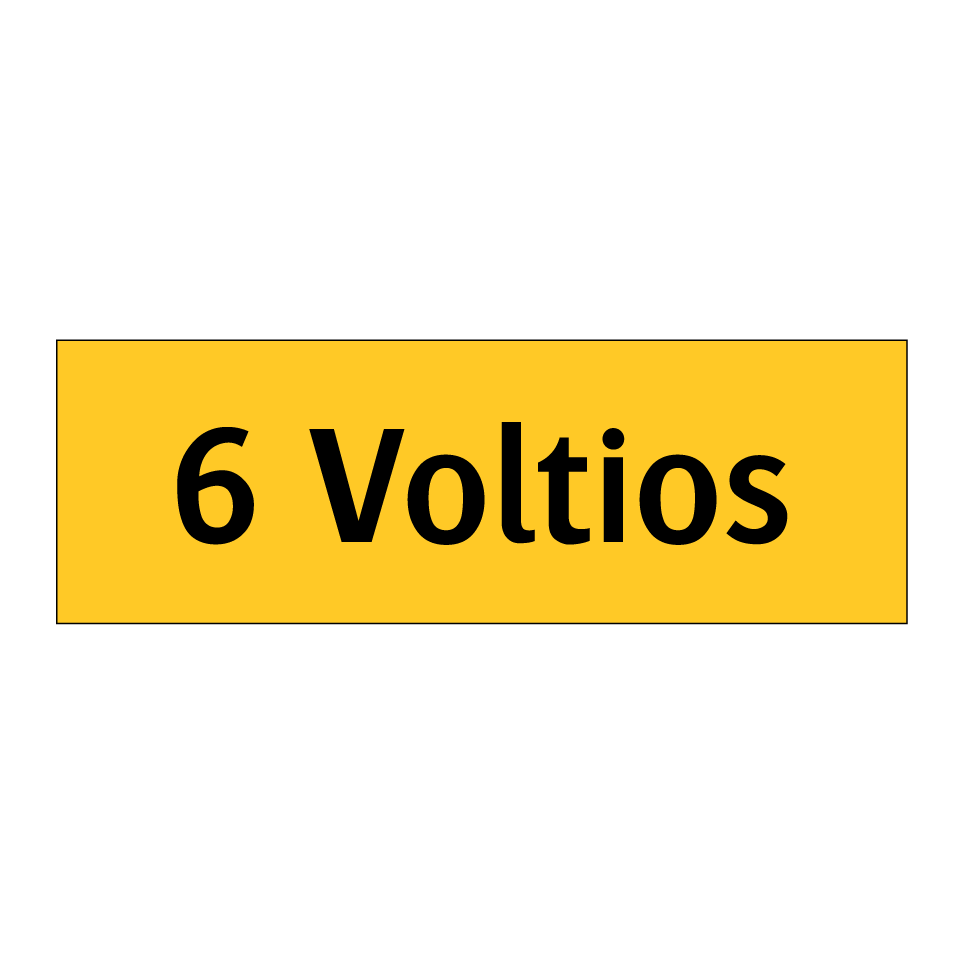 6 Voltios