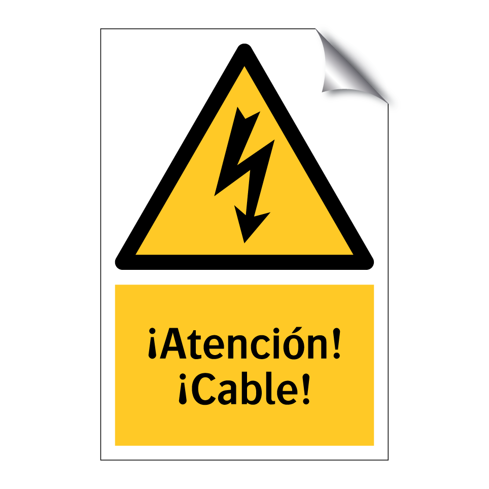¡Atención! ¡Cable!